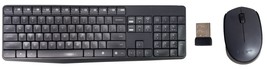 Logitech MK235 Durable Wireless Combo K235 Keyboard &amp; M170 Mouse w/ USB ... - £19.53 GBP