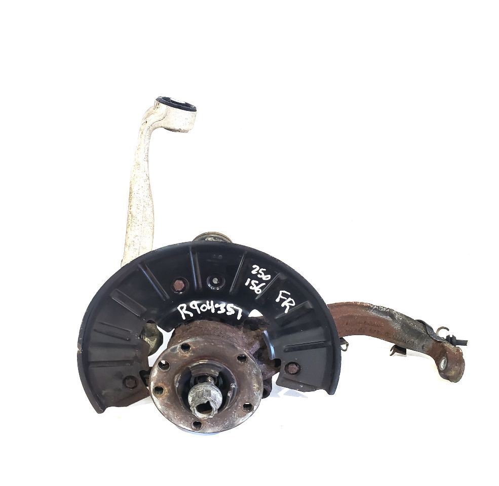 11 15 Audi Q7 OEM Right Front Hub Spindle Knuckle With Control Arm Axle ... - $266.06