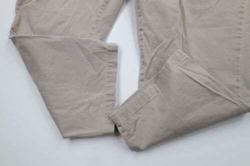 Vineyard Vines Mens 40x26 Faded Club Wide Leg Chino Pants Trousers Beige Cotton Item image 5