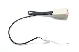 2003-2004 INFINITI G35 COUPE FRONT RIGHT PASSENGER SEAT BELT BUCKLE TAN P5223 image 5