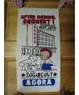 Sugarcult Affiche Sérigraphie Signé Numéroté Story Of The An JACKSON - $124.85 CAD