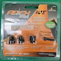 Apex Adjustable Sight Light Universal Fits Most Brands Micro Pro Adjusta... - $16.40