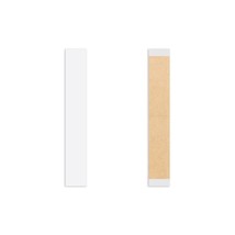 Natural Hold Tape 1/2&quot; X 3&quot; Straight Strips Double Side Adhesive 36-pcs - $128.52 MXN+