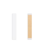 Natural Hold Tape 1/2&quot; X 3&quot; Straight Strips Double Side Adhesive 36-pcs - $128.61 MXN+