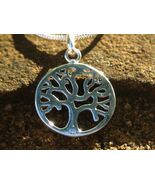 Spell Cast 925 Tree of Life Pendant 10 Ancient Spells from Book of Shadows - $38.89