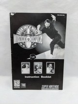 Super Nintendo Brunswick World Tournament Champions Instruction Booklet - $182.40 MXN