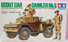 Tamiya 1/35 Scout Car Daimler Mk II Kit No MM118 Series No. 18 - $21.75