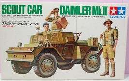 Tamiya 1/35 Scout Car Daimler Mk II Kit No MM118 Series No. 18 - £17.10 GBP