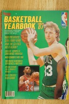 Hoop Basketball Yearbook 1987 Larry Bird Boston Celtics Cover - $9.89