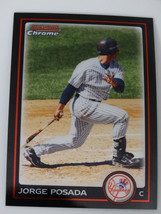 2010 Bowman Chrome #73 Jorge Posada New York Yankees Baseball Card - £0.78 GBP