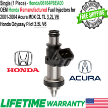 Genuine Flow Matched Set of 1 (1x) Fuel Injector for 2002, 2003 Acura TL 3.2L V6 - £29.57 GBP