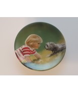 Making Friends -  Collector Plate with Box - Donald Zolan - Pemberton &amp; ... - $2.97