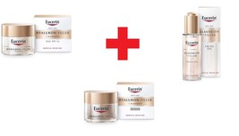 Eucerin Hyaluron Filler Elasticity day + night creme + Elasticity oil serum - $110.47