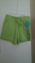 Derek Heart Girl Green casual elastic waistband cotton blend summer shorts S 802 - £5.53 GBP
