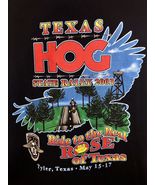 Vintage 2003 Harley Davidson Tyler Texas Hog State Rally T-Shirt Size 2X... - $37.96