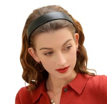 Luxury Women's Lambs Leather Designer Headband, 2 Colours Options  - £62.56 GBP