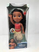 NIP Disney Moana 14&quot; Adventure Doll w/ Flower Hair Clip Movie Cartoon - $47.51