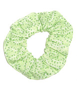 Hair Scrunchie Green Leaves Blue Pink Mint  Ponytail Holder Scrunchies b... - £5.41 GBP+