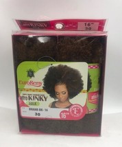 Eve Hair 100% Remy Human Hair Afro Kinky Bulk 16&quot; Color # 30 Maley Braid Twist - £23.93 GBP