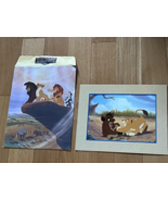 Disney Commemorative Lithograph of LION KING Print Poster Ready for Fram... - $11.29