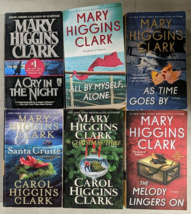 Mary Higgins Clark A Cry In The Night All By Myself Alone As Time Goes By The X6 - £13.48 GBP