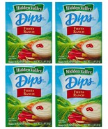 Hidden Valley Dips Mix, Fiesta Ranch 1.1 Oz Packets (Pack of 4) - $53.22 CAD