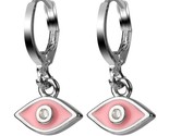Ll copper hoop earrings brand 2020 new hamsa hand evil eye gold silver color metal thumb155 crop