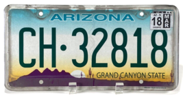 2000's Arizona License Plate - CH-32818 - Grand Canyon State-Desert Land... - $10.50