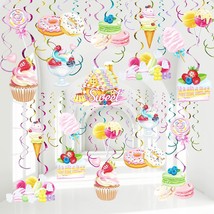 30PiecesCandyHangingSwirlsDecorations, Candyland Birthday Party DecorFor... - £15.71 GBP