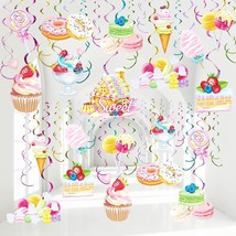 30PiecesCandyHangingSwirlsDecorations, Candyland Birthday Party DecorFor... - £15.72 GBP