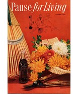 Coca Cola Pause for Living Magazine Autumn 1955 Mid Morning Pause - $9.25 CAD