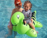 Inflatable Dinosaur Float Pool Toys Ride-On Inflatable Swimming Pool Bea... - $39.99