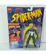 Marvel Venom Jaw Chomping Action Figure Animated Series 1994 Toy Biz New... - $61.84 CAD