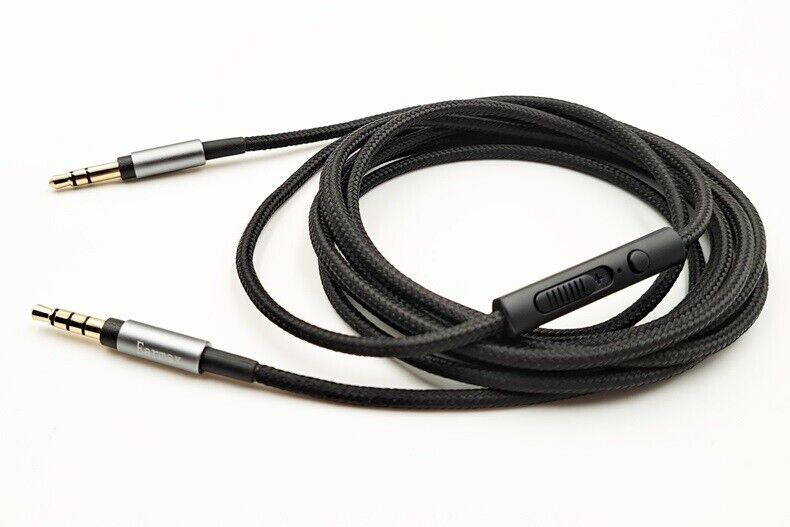 Nylon Audio Cable with Mic For PlayStation Gold/Platinum Wireless Stereo Headset - $19.79