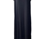 Chicos  Zenergy Slinky Maxi Dress Black Size S Sleeveless Knit Stretchy ... - £18.41 GBP