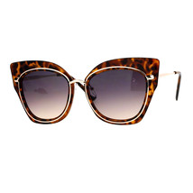 Oversized Womens Sunglasses Big Square Butterfly Double Frame UV 400 - £9.57 GBP