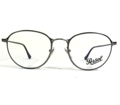 Persol 2426-V 1052 Eyeglasses Frames Silver Round Full Wire Rim 50-20-140 - £99.11 GBP