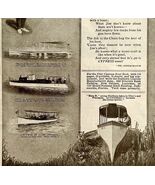 1920 Cypress Lumber Ships Boat Wise Jim Advertisement Nautical Ephemera - $627.20 MXN