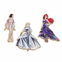 Disney Princess Pin Set - Disney Designer Collection - Set 1 of 2 Boxed Set - £46.80 GBP