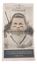 Tom Brady Buccaneers Super Bowl 55 Tampa Bay Times February 14, 2021 Newspaper - £7.70 GBP