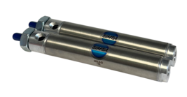 2 BIMBA 063.5-D / 0635D PNEUMATIC CYLINDERS STAINLESS 7/8&#39;&#39; BORE 3-1/2&#39;&#39;... - $70.00