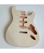 Single Wave Electric Guitar One Piece Mahogany Body,For ST Guitar Unpain... - £118.03 GBP