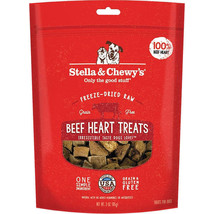 Stella And Chewys Dog Freeze-Dried Treat Beef Heart 3oz. - £14.15 GBP