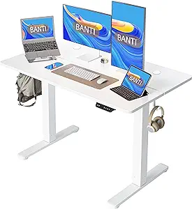 40&#39;&#39; Electric Standing Desk,Adjustable Height Stand Up Desk,Sit Stand Ho... - $258.99