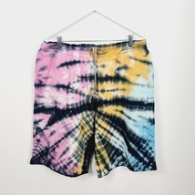 Collusion Oversized Tie Dye Black Shorts Size XL NEW - £14.00 GBP
