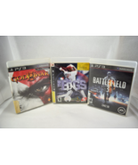 PS3 God of War 3 Battlefield 3 The Bigs with manuals All tested - £9.30 GBP