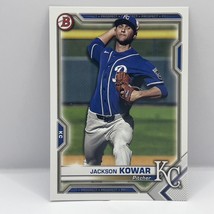 2021 Topps Bowman Baseball Jackson Kowar BP-43 Kansas City Royals - £1.56 GBP