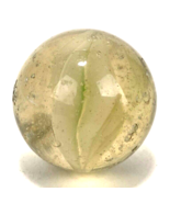 Big Vintage Shooter Marble - 25mm / 1&quot; - White Cat&#39;s Eye - Masher - €8,30 EUR