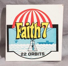 Vintage 1960&#39;S Faith 7 22 Orbits NASA Kellogg Companies Sticker (g10)-
s... - £28.89 GBP