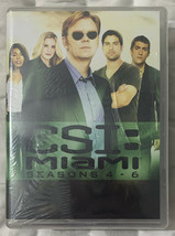 CSI: Miami Season 4, 5 &amp; 6 (19 Disc DVD Set) 70 Episodes David Caruso New Sealed - £20.55 GBP